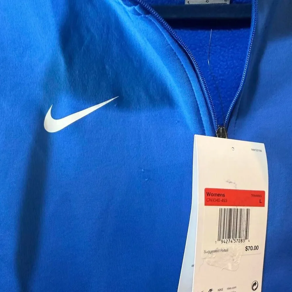 Nike Women's Blue Hoodie